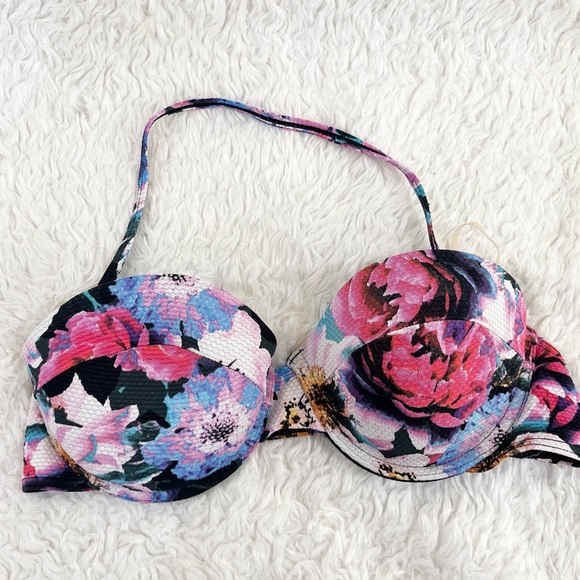 Forever 21 Other - 5 for $25! Forever 21 Floral Halter Top Bikini Medium